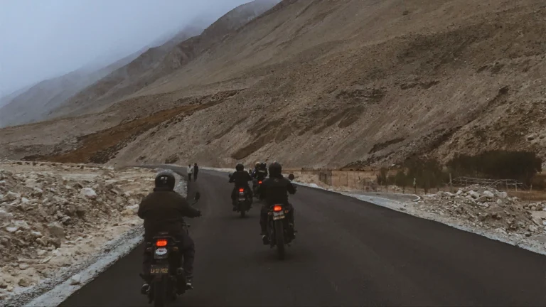 Ladakh road trips and high-altitude routes — Khardung La mountain pass